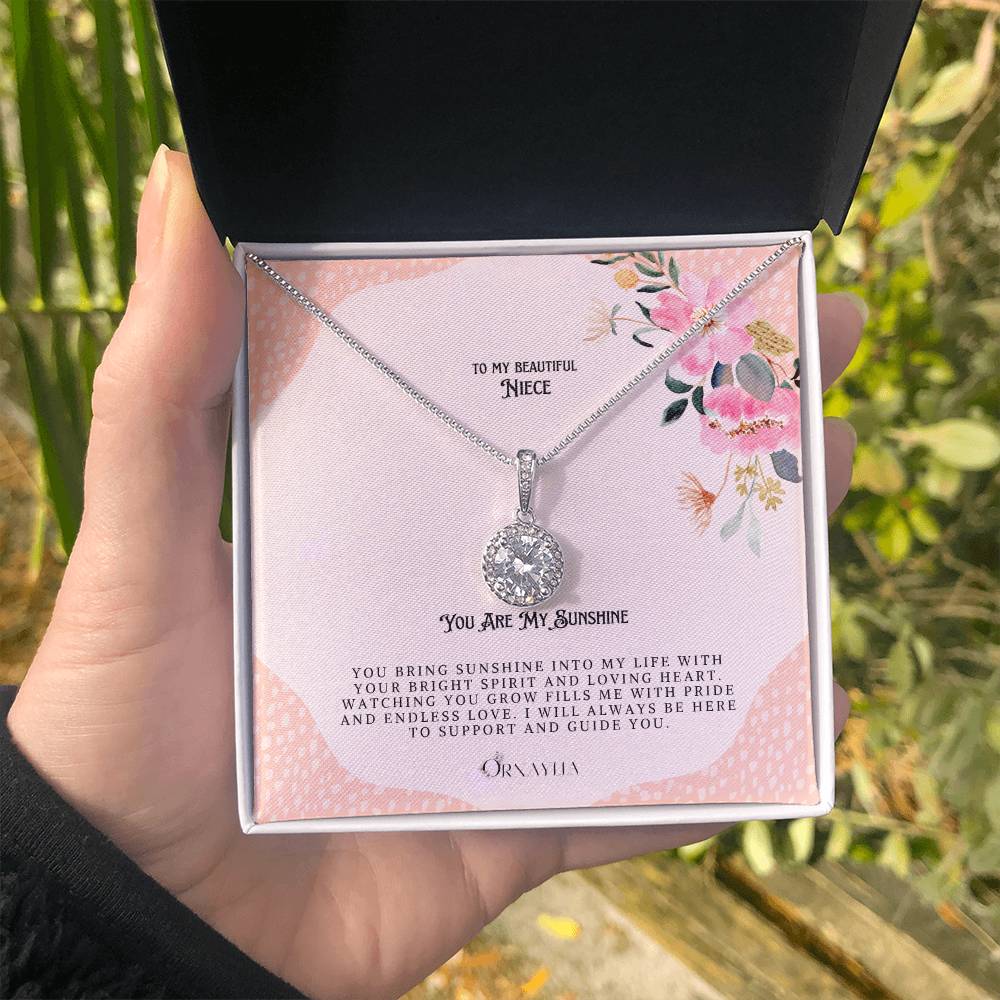 To my Niece- Hope necklace with a beautiful message