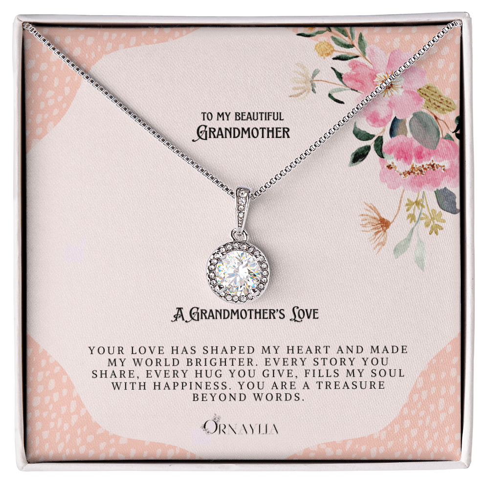 To my Grandmother- Hope necklace with a beautiful message