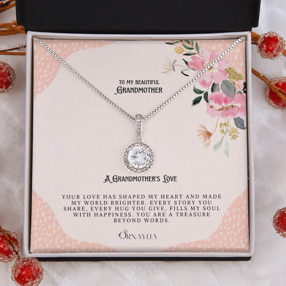 To my Grandmother- Hope necklace with a beautiful message