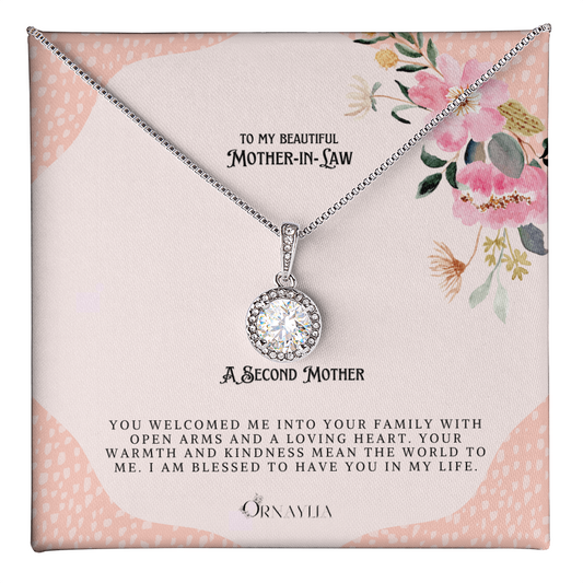 To my Mother-in-law- Hope necklace with a beautiful message