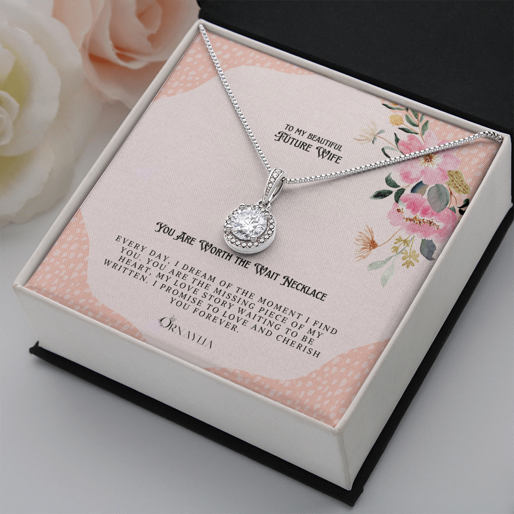 To my Future Wife- Hope necklace with a beautiful message