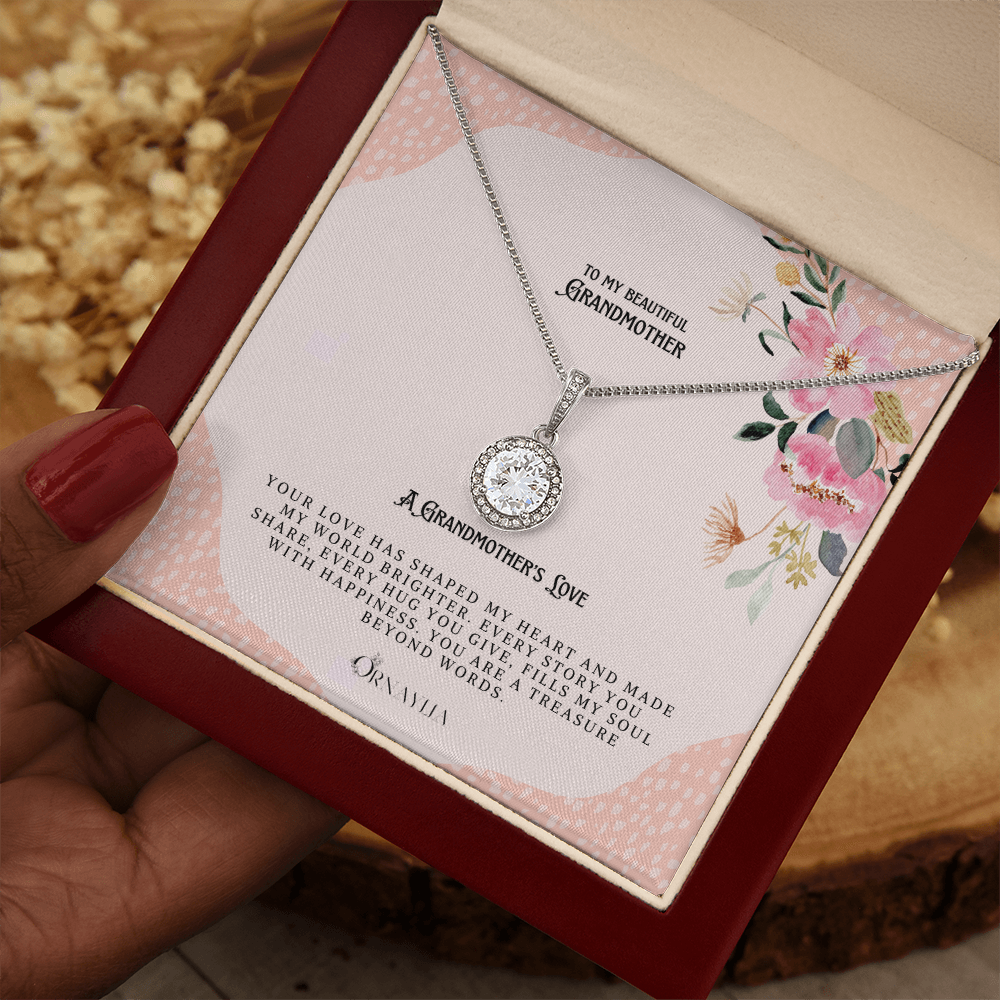 To my Grandmother- Hope necklace with a beautiful message