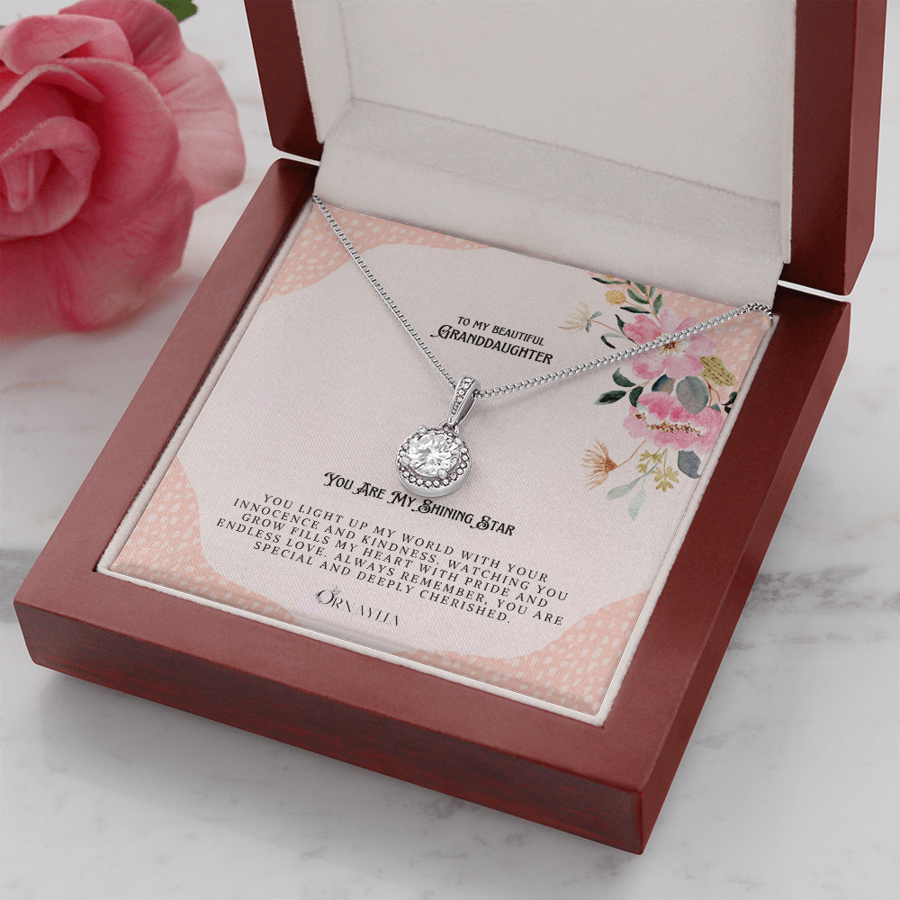 To my Granddaughter- Hope necklace with a beautiful message